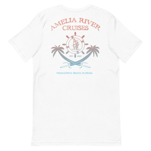 Amelia River Cruises Eight Flag Shirt White