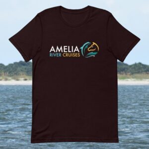 Amelia River Cruises Black corporate logo tshirt