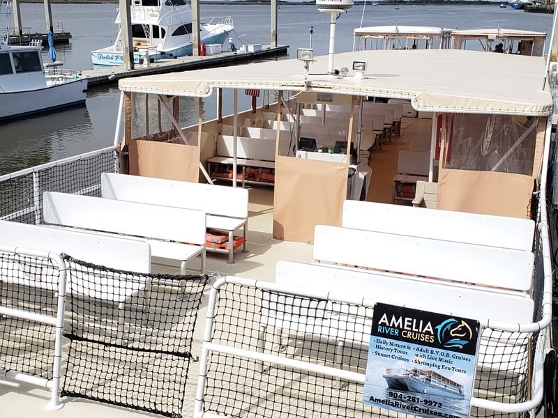 The bow of a boat at dock