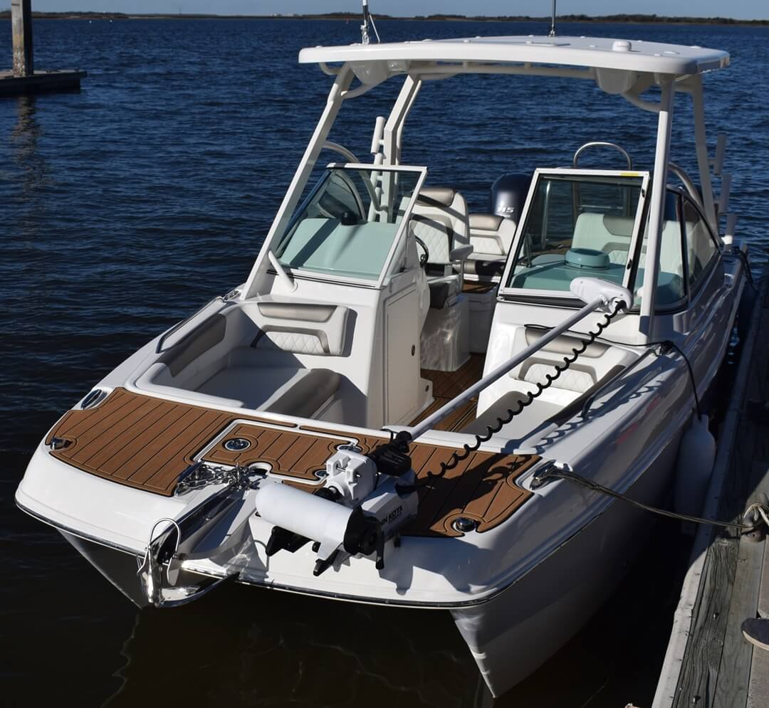View of a boat in the water