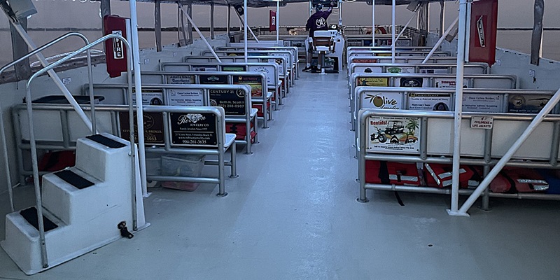 amelia river cruise rope lighting on the bald eagle