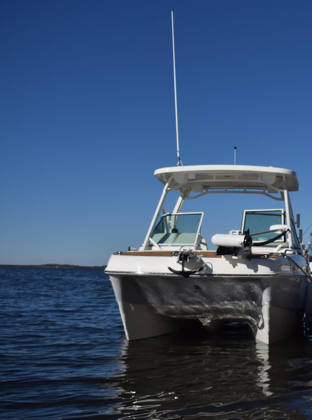 catamaran boat bottom