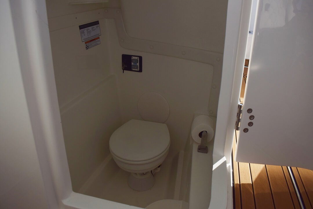 Bathroom on a boat