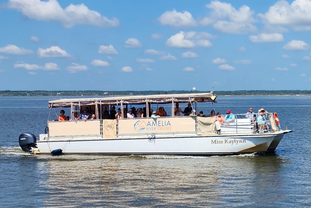 miss kaylynn enjoying the cumberland sound on a pretty day