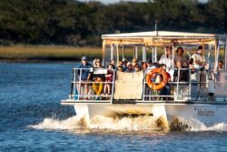 Miss Kaylynn boat in the Amelia River