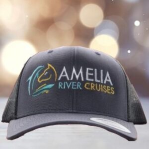 Ball Cap Grey - Black Mesh