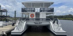 Princess Amelia stern at Amelia River Cruises