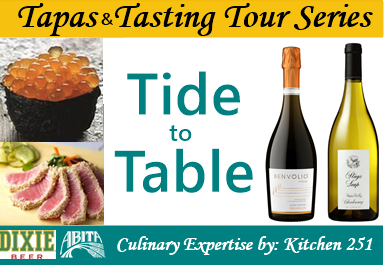 Tide to Table Trio Tours on the river